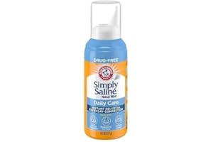 Simply Saline Instant Relief for Everyday Congestion Nasal Mist 4.25 oz (Pack of 3)