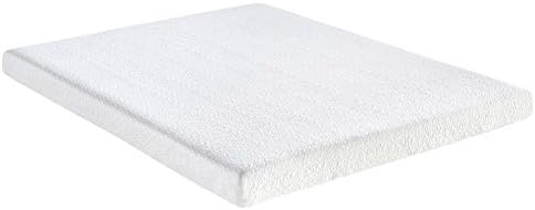 Amazon Com Classic Brands 4 5 Inch Cool Gel Memory Foam Replacement Mattress For Sleeper Sofa Bed Queen White Furniture Decor