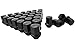 12-19 Ram Truck 1500 Black OEM Factory Style Black Lug Nuts M14x1.5 W/ 22MM Hex Close End 1.5