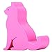 Plinrise Super Cute Phone Holder, Mini Cat Shaped Silica Gel Cellphone Stand, Animal Phone Mount for All Cellphone Free Your Hands (Rose Red)