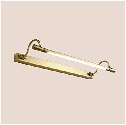 BAIF Mirror bathroom mirror lighthouse led bathroom mirror light bedroom wall lamp waterproof and non-misting hand wash vanity mirror cabinet [energy class A +] (color: 38cm)