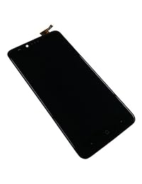 Swark ZTE Zmax Pro Z981 - Digitalizador de pantalla LCD con marco para teléfonos móviles (incluye herramientas), color negro