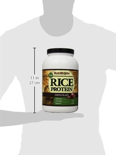 Nutribiotic Rice Protein, Chocolate, 3 Pounds