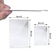 SANITRO 15 Pieces Self Adhesive Mirror Sheets Flexible Non Glass Mirror Plastic Mirror Tiles Wall Stickers for Home Decor, 4 Inch by 6 Inch and 6 Inch by 9 Inch