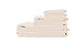 Fina Ultra Absorbent Microfiber Waffle 6-Towels Set - 2 Body(29