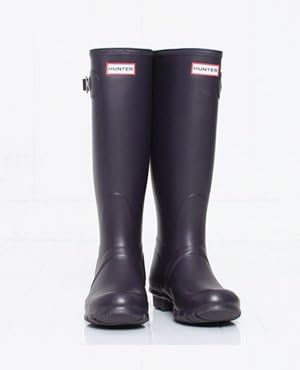 Amazon ハンター Original Tall Classic レインブーツ 5色 Huw ネイビー Uk4 レインシューズ
