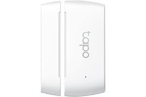 Tapo Smart Door/Window Contact Sensor,Real-Time Monitor,Instant Push Notification,Battery Included,Easy Installation,Work wit