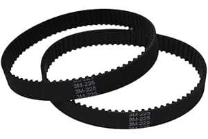 3M-225 Planer Drive Belt 2604736001 for Bosch 3365 PHO15-82 PHO16-82 PHO20-82 PHO1 PHO100 -- 2 Pack