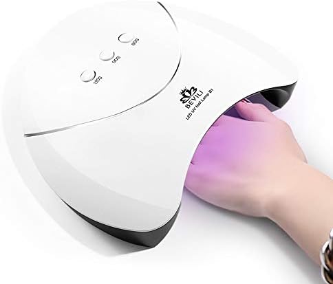 Portable LED Nail Lamp - Hattfart 36W Nail Dryer Curing LED Gel Nail Polish Professionally (Multicolor)
