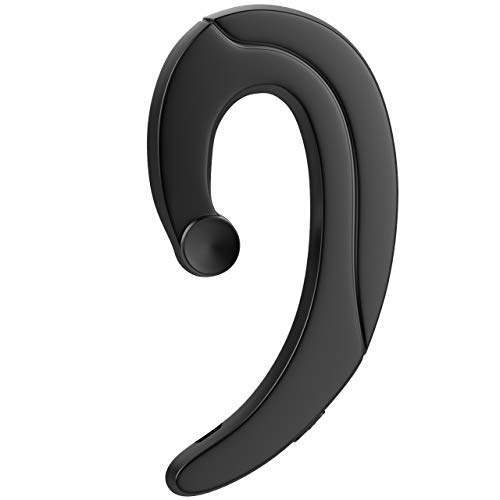 Wireless Headphone V4.1 Bluetooth Earbuds Hands Free Noise Cancelling Ear Hooks Earphones in-Ear Headphone Earbuds with Mic for Business Office Driving Sports