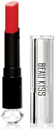 Beau Kiss Lip Balm Natural Moisturizing For Naturally Soft and Smooth Lips - 0.11 Ounce (3.2g) (4 Rose Red)
