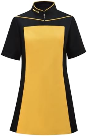 star trek classic deluxe dress Amazon.com: Rubies Women's Star Trek Classic Deluxe Dress Adult Sized Costume, Blue, X-Small US for Themed Parties and Halloween : Clothing, Shoes & Jewelry