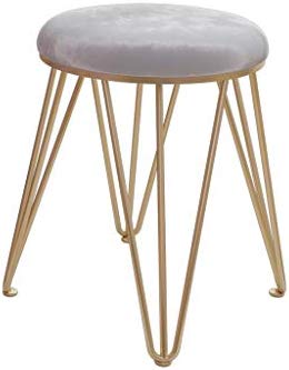 Amazon Com Decorative Stool Bedroom Stool Soft Cushion Metal