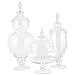 Apothecary Jar 3 Piece Set, Wedding Candy Buffet, XX Large, 23.5