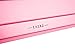EXERZ Cookbook Stand Wooden Bookrest Cookery Recipe Holder Reading Rest -34 x 24 x 2 cm Adjustable Height - for Kitchen Home Office Book iPad Tablet - Premium Quality Beech Wood (Pink)