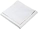 Amazon Basics Room Darkening Blackout Window Curtain with Rod Pocket and Tie Back, 52 x 84 Inches, White - Set of 2