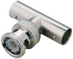 AMPHENOL CONNEX 112461 BNC TEE ADAPTER, 1 X JACK-1 X PLUG/JACK (1 piece)