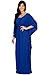 KOH KOH Womens Long Kaftan Flowy Casual Abaya Summer Evening Gown Maxi Dress