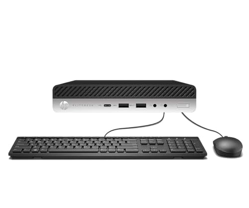 HP EliteDesk 800 G5 Mini Ordenador de Escritorio Intel Core i5-9500T 16GB RAM, 256GB SSD, WiFi, Blu…