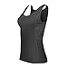 ConcealmentClothes Women’s Compression Undercover- Concealed Carry Holster Tank Top Shirt - Black - XX-Large