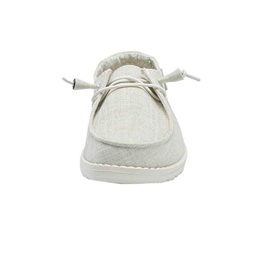 Hey Dude Women's Wendy Sparkling Cream Size 7 Women’s Shoes Women’s