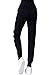 COCOLEGGINGS Womens Elastic Waist Cuffed Jogger Sweatpants Running Pants XL Black