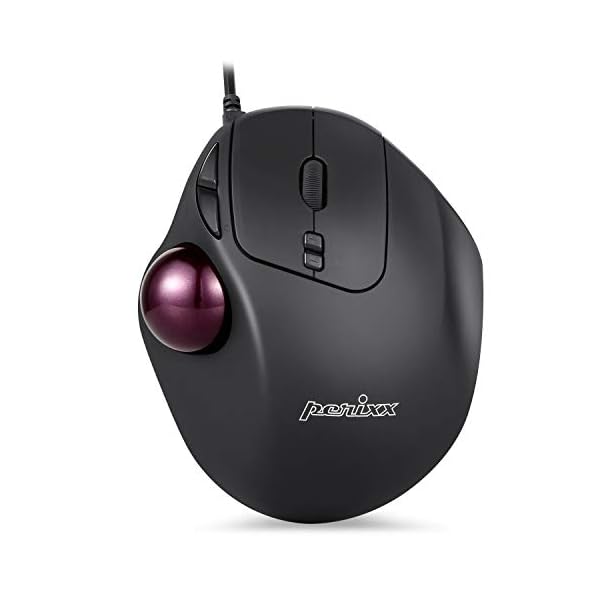 perixx-PERIMICE-517-Wired-Ergonomic-Trackball-Mouse-with-7-Buttons-and-2-DPI-Level-11567 perixx PERIMICE-517 Wired Ergonomic Trackball Mouse with 7 Buttons and 2 DPI Level, 11567