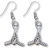 Hockey Stick Charm Earrings - Gift for Hockey Players, Moms & Teams