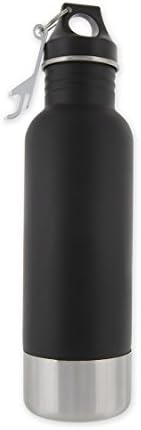 Bottle Armour Bottle Insulator with Bottle Opener (Black)