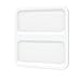 perch(TM) by Urbio(R) Wally Wall Mount, 10in.H x 10in.W x 5/16in.D, White