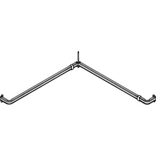 Buy Kirsch 6418 025 Corner Window Curtain Rod 28 48 By Kirsch