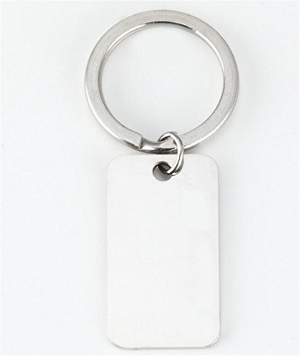 Tmrow 1pc Father's Day Gifts To my Dad I'll Always Be Your Little Girl You'll Always Be My Hero Keychain Ring,Circle - Thumbnail 3
