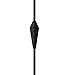 Francois et Mimi in-Ear 3.5mm Aux Hi-Fidelity Flat Cable Non-Tangle Headphones Earbuds IP610 Black