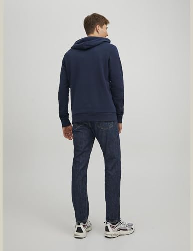 Jjecorp Logo Sweat Hood Capucha, Navy Blue Detail 3, M para Hombre