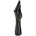 Doc Johnson Titanmen - The Hand with Removable Vac-U-Lock Compatible Handle - F-Machine and Harness Compatible - Dildo with Removable Handle - Black