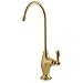 Kingston Brass Gourmetier KS3192AL Restoration Single Handle Water Filtration Faucet, Polished Brass, 10.81 x 4.63 x 1.75