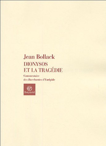 Dionysos et la tragédie