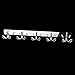 OUNONA Coat Hooks Wall Mounted Coat Hook Rack Coat Rack on Wall with 10 Hooks for Coats(17.3 inch)