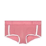 Victoria's Secret PINK Logo Boyshort Soft Begonia (Medium)