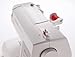 SINGER | Brilliance 6180 Portable Sewing Machine with Easy Threading and Free Arm, White/Gray