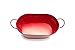 Nantucket Seafood Red Serving Tub Ice Bucket, 5.25 x 11 x 4.5 inches