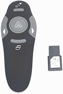 JSH Office Presentation Pointers RF 2.4GHz Wireless Presenter Remote Presentation USB Control Laser Flip PowerPoint PPT Clicker