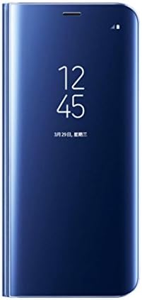 For Samsung Galaxy S8,GBSELL Luxury Smart Window Sleep Wake UP Flip Leather Stand Holder Case Cover
