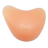MOOVANT 1 Piece Silicone Breast Form Mastectomy Prosthesis Armpit Make Up Type Bra Inserts Pads L-shape