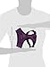Puppia Soft Dog Harness No Choke Over-The-Head Triple Layered Breathable Mesh Adjustable Chest Belt and Quick-Release Buckle, Purple, Medium