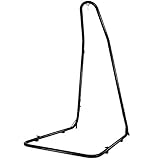 Giantex Hammock Stand Adjustable Solid Steel Construction Arc Hammock Stand for Hammock Chairs and Swings, Height Adjust from 78.5