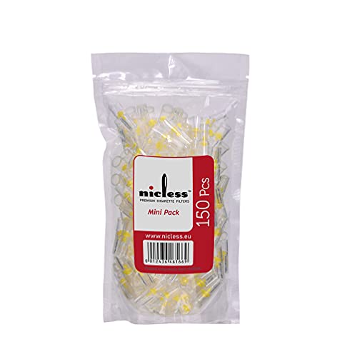 Nicless Premium Disposable Cigarette Filters 8mm Cigarette Holder and