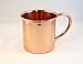 Alchemade 100% Pure Superior Grade Copper 14 ounce Mug for Moscow mules, Cocktails, and other beverages - Seamlessly handmade with food safe lacquer