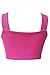 Prograce Women's Sexy Criss Cross High Waisted Bandage 2PCS Bikini Set, M Rosy