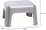 Addis Step Stool Solid Metallic Silver 1 510044 150kg UK Made view 6